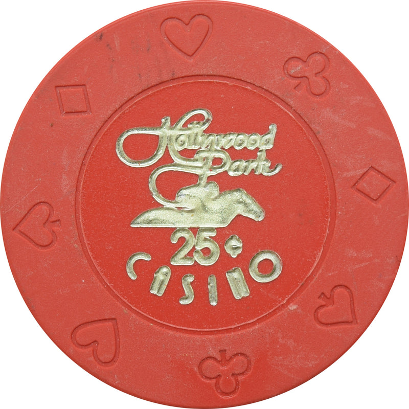 Hollywood Park Casino Inglewood CA 25 Cent Chip