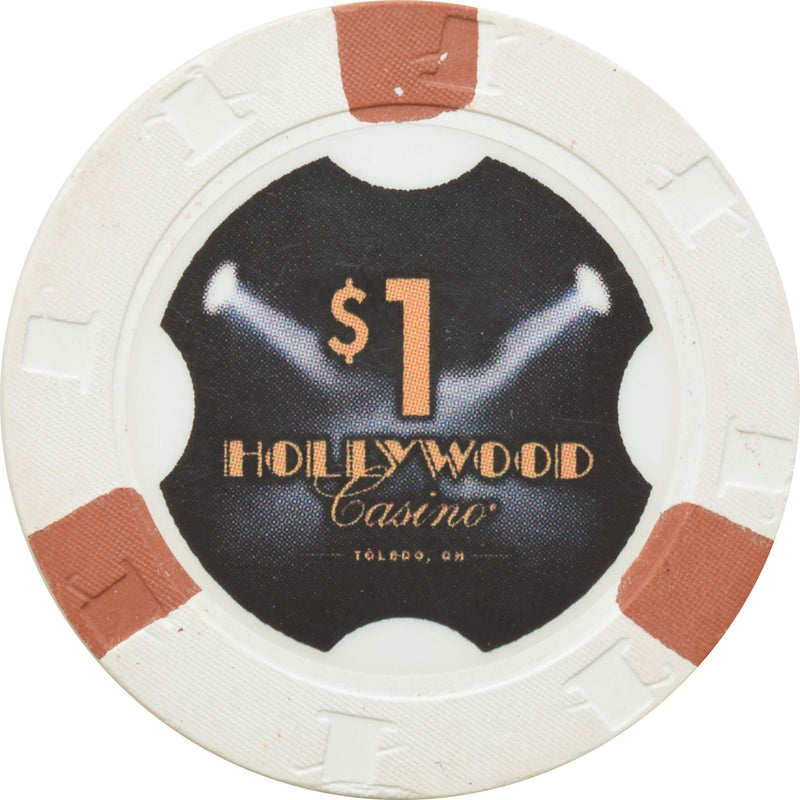 Hollywood Casino Toledo Ohio $1 Chip