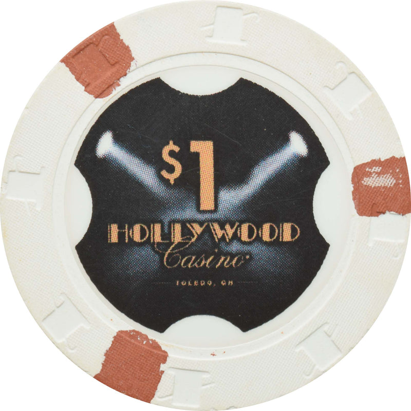 Hollywood Casino Toledo Ohio $1 Chip