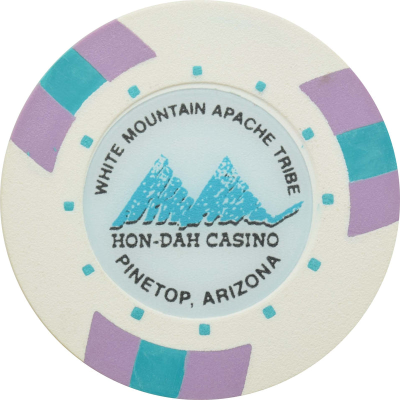 HON-DAH Resort Casino Pinetop Arizona White Chip