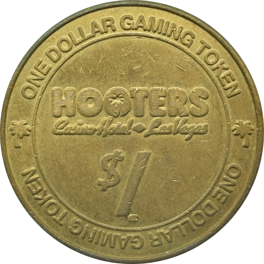 Hooters Casino Las Vegas Nevada $1 Token 2006