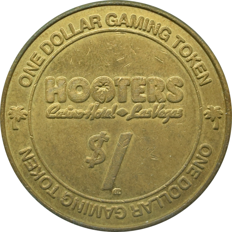 Hooters Casino Las Vegas Nevada $1 Token 2006