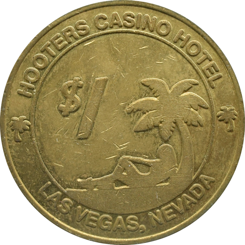 Hooters Casino Las Vegas Nevada $1 Token 2006