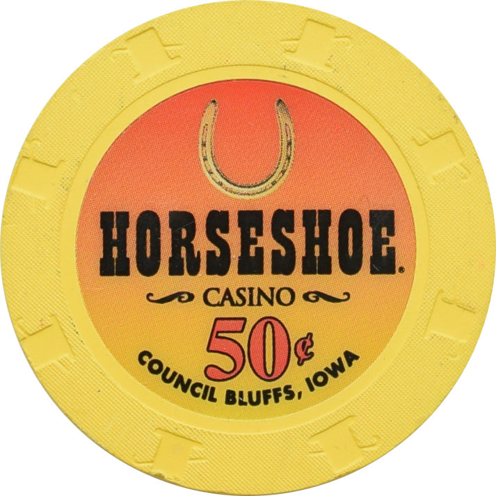 Horseshoe Casino Council Bluffs IA 50 Cent Chip