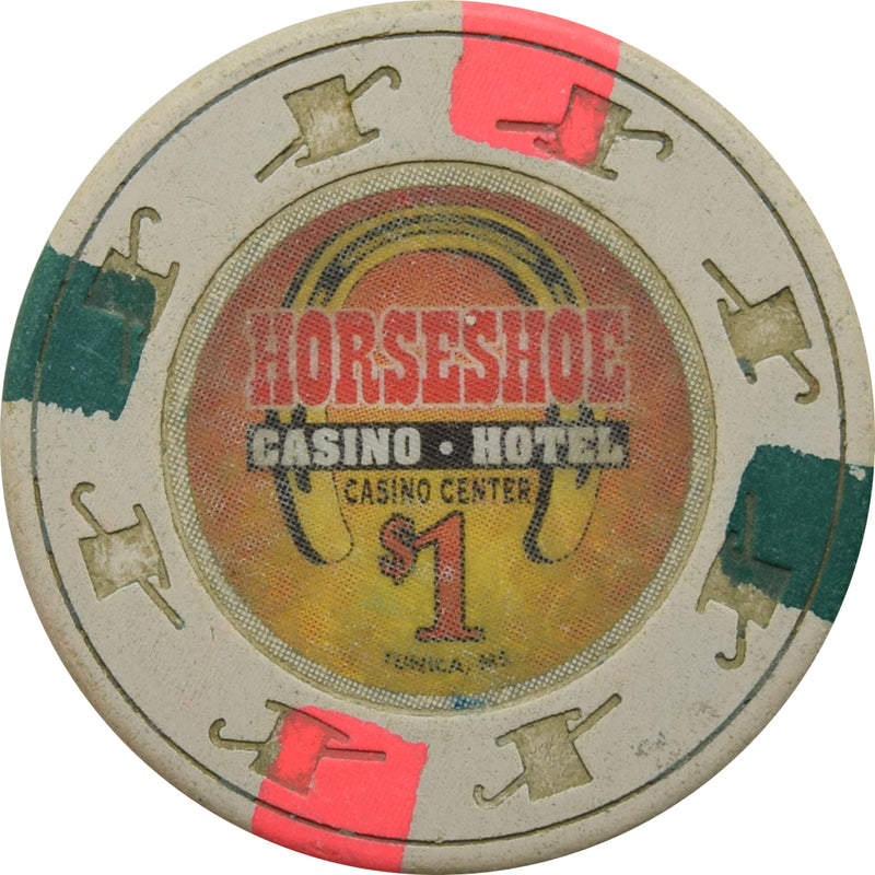 Horseshoe Casino Tunica Mississippi $1 Chip