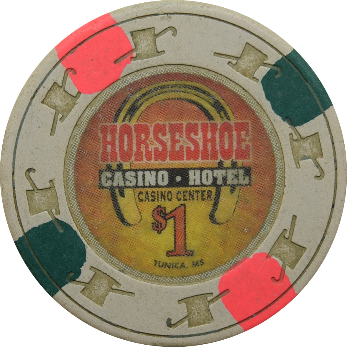 Horseshoe Casino Tunica Mississippi 1 Chip