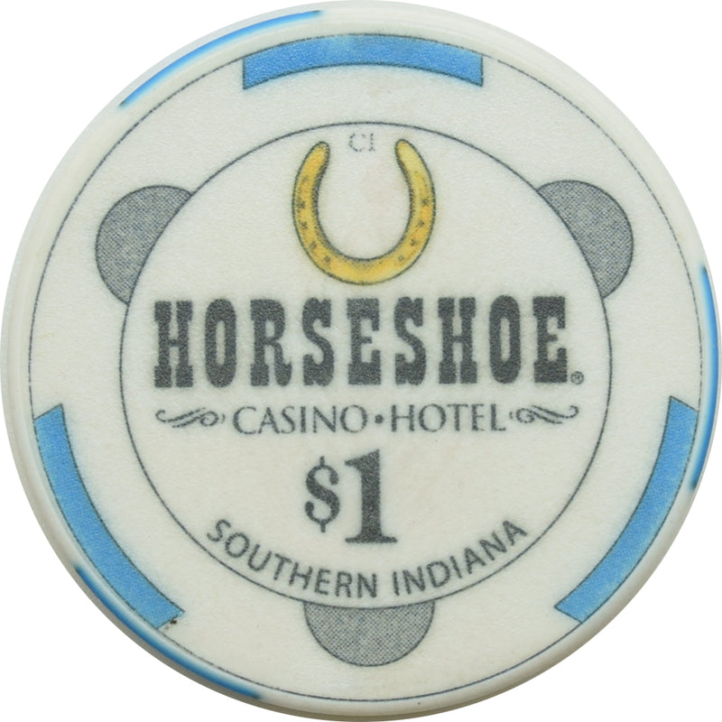 Horseshoe Southern Indiana Casino Elizabeth Indiana $1 Chip