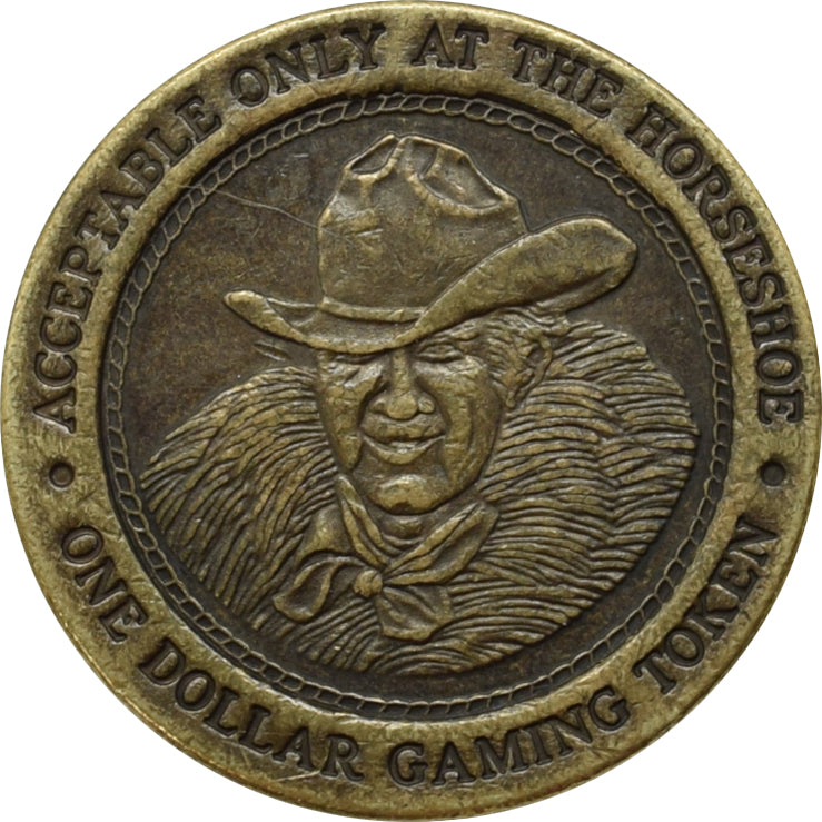 Horseshoe Club Casino $1 Token Las Vegas 1990