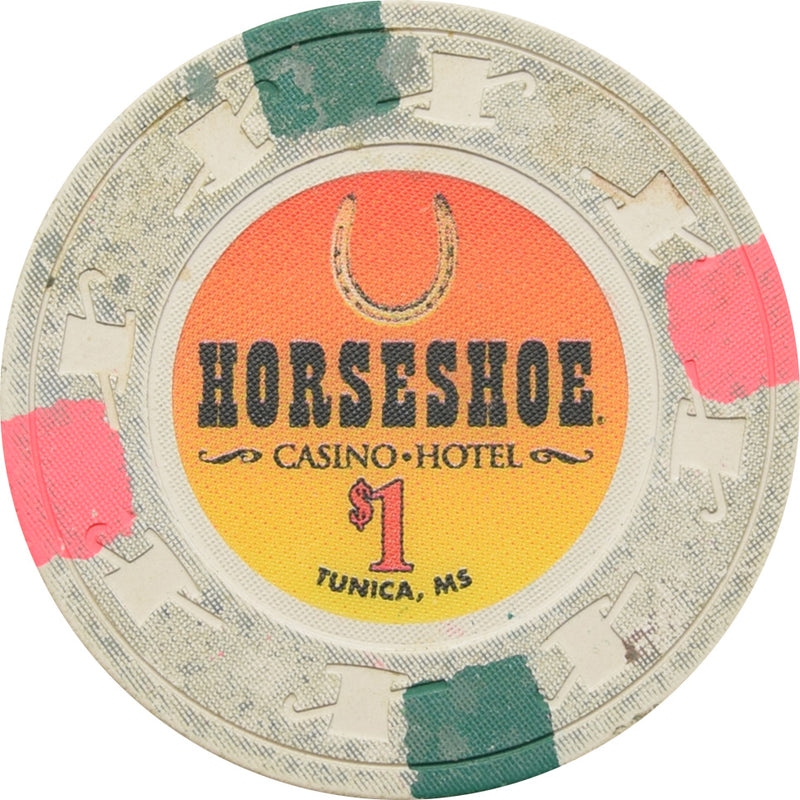 Horseshoe Casino Tunica MS $1 Chip