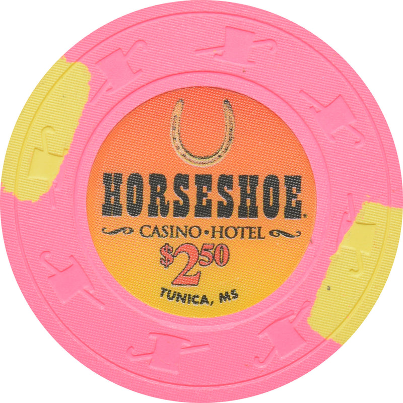 Horseshoe Casino Tunica MS $2.50 Chip