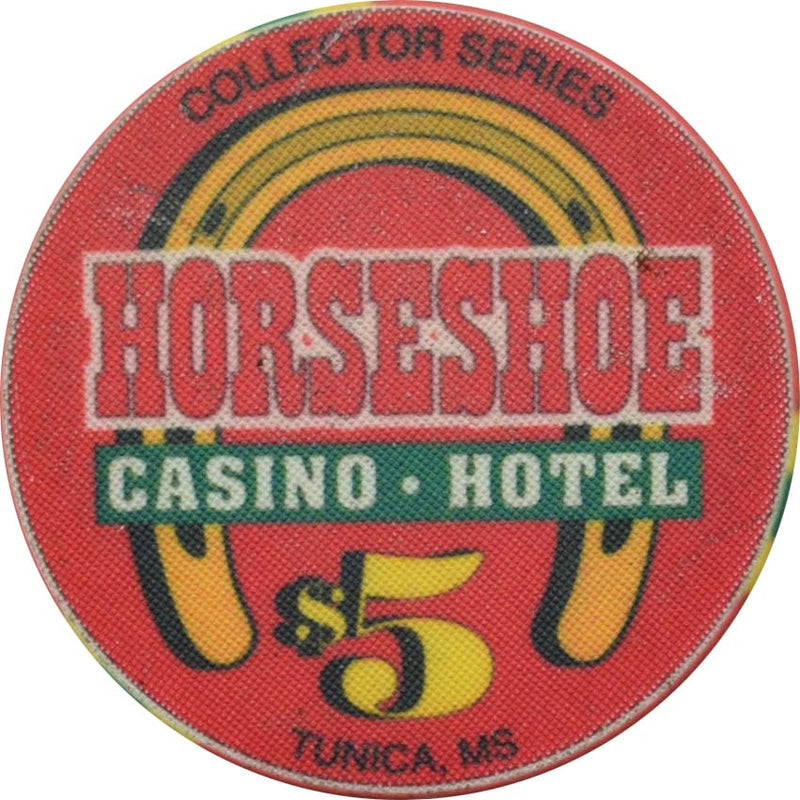 Horseshoe Casino Tunica Mississippi $5 Stagecoach Chip