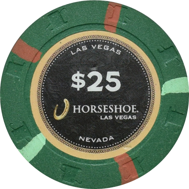 Horseshoe Casino Las Vegas Nevada $25 Chip 2022