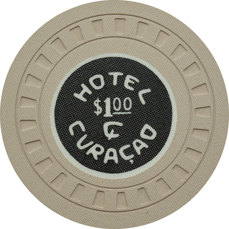 Hotel Curacao Casino Willemstad Curacao $1 Chip