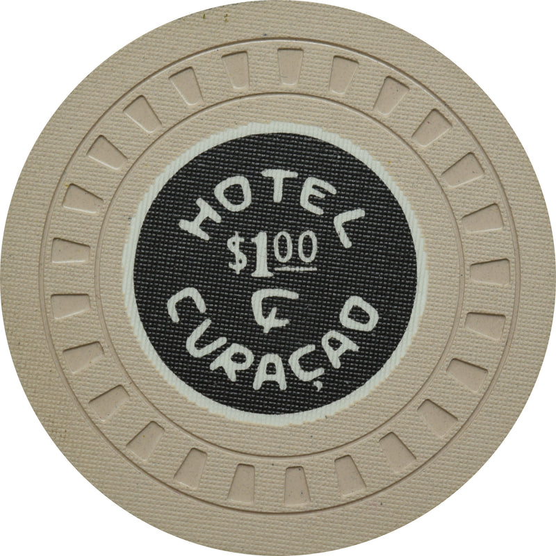 Hotel Curacao Casino Willemstad Curacao $1 Chip