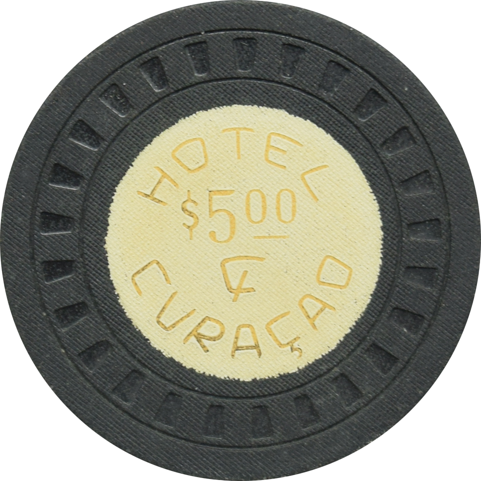 Hotel Curacao Casino Willemstad Curacao $5 Chip