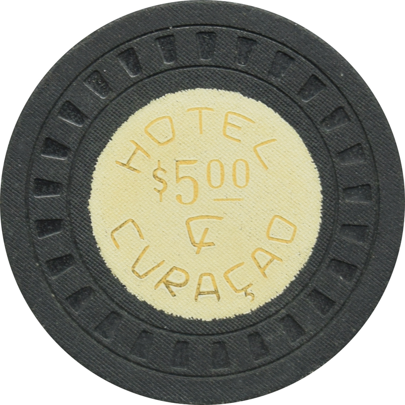 Hotel Curacao Casino Willemstad Curacao $5 Chip