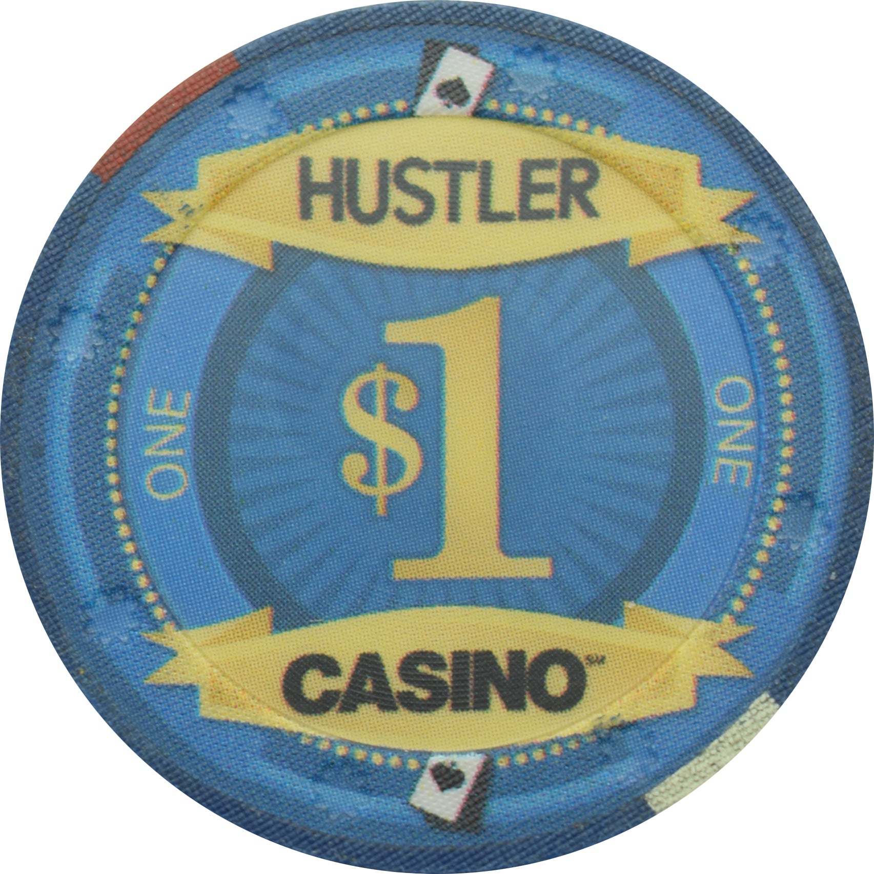 Hustler Casino Gardena California $1 Chip #2