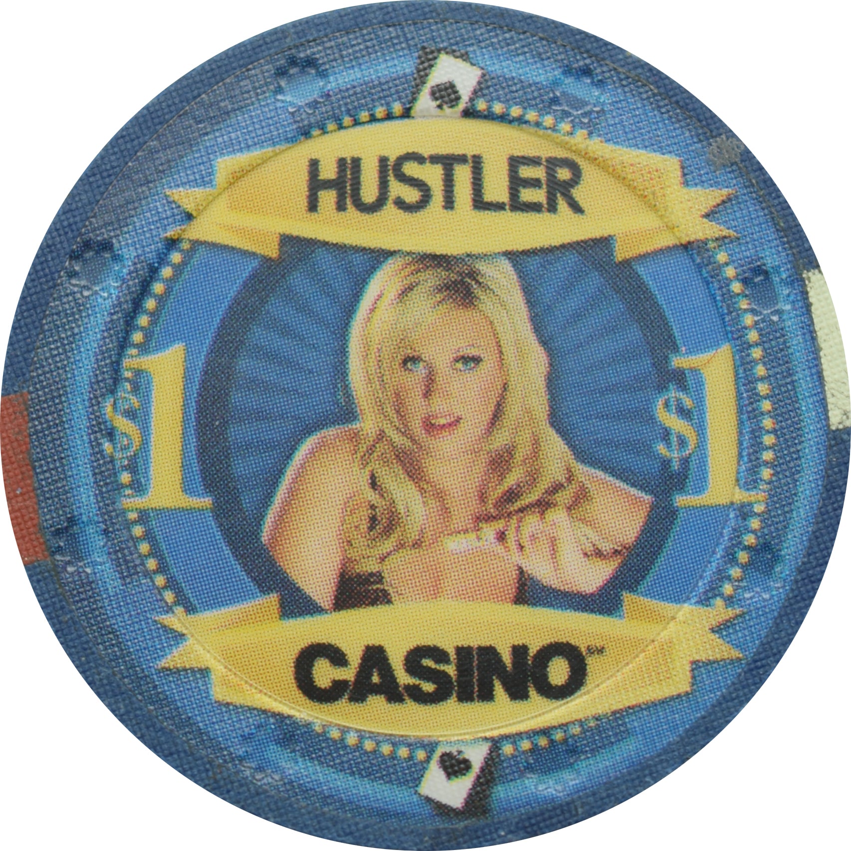 Hustler Casino Gardena California $1 Chip #2