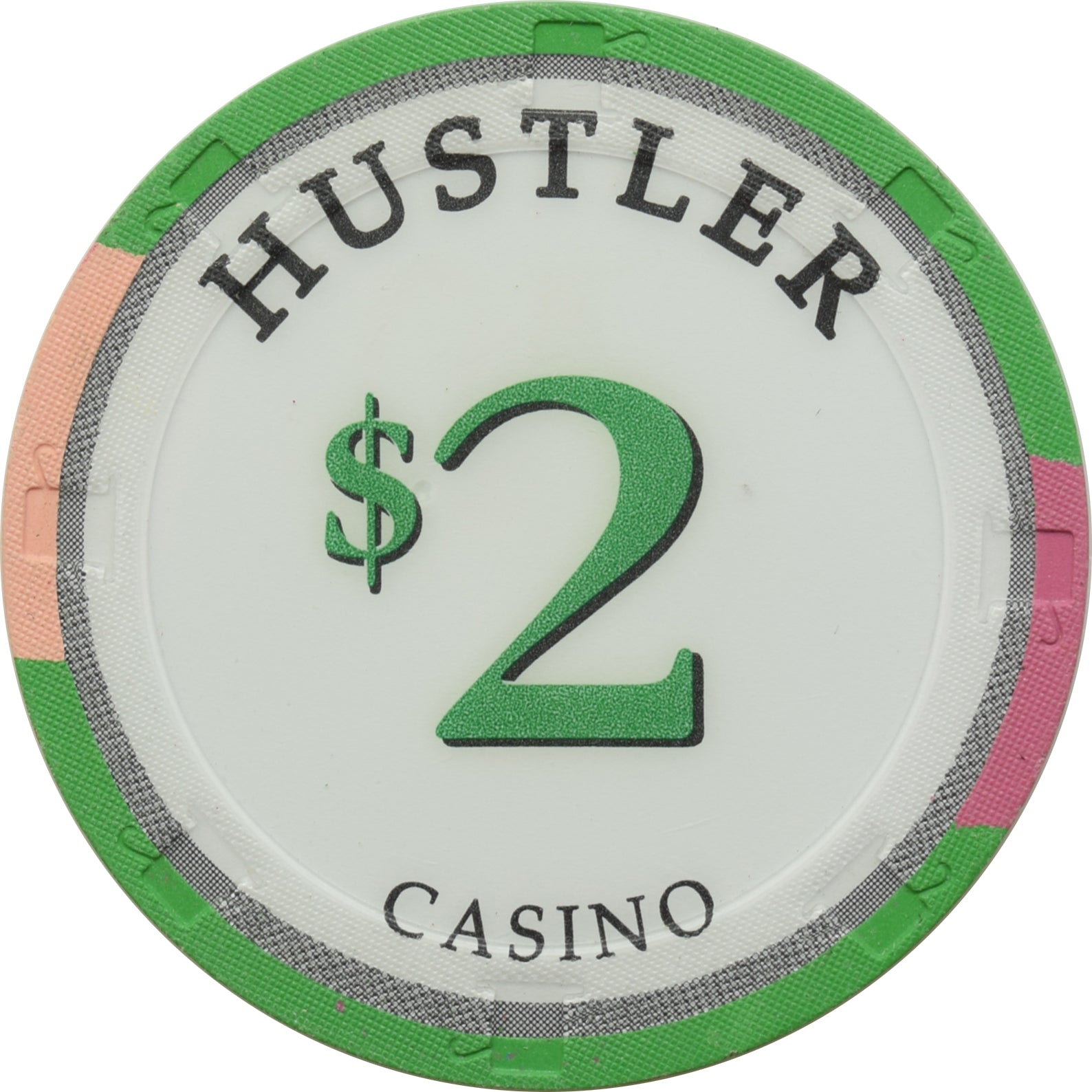 Hustler Casino Gardena California $2 Chip