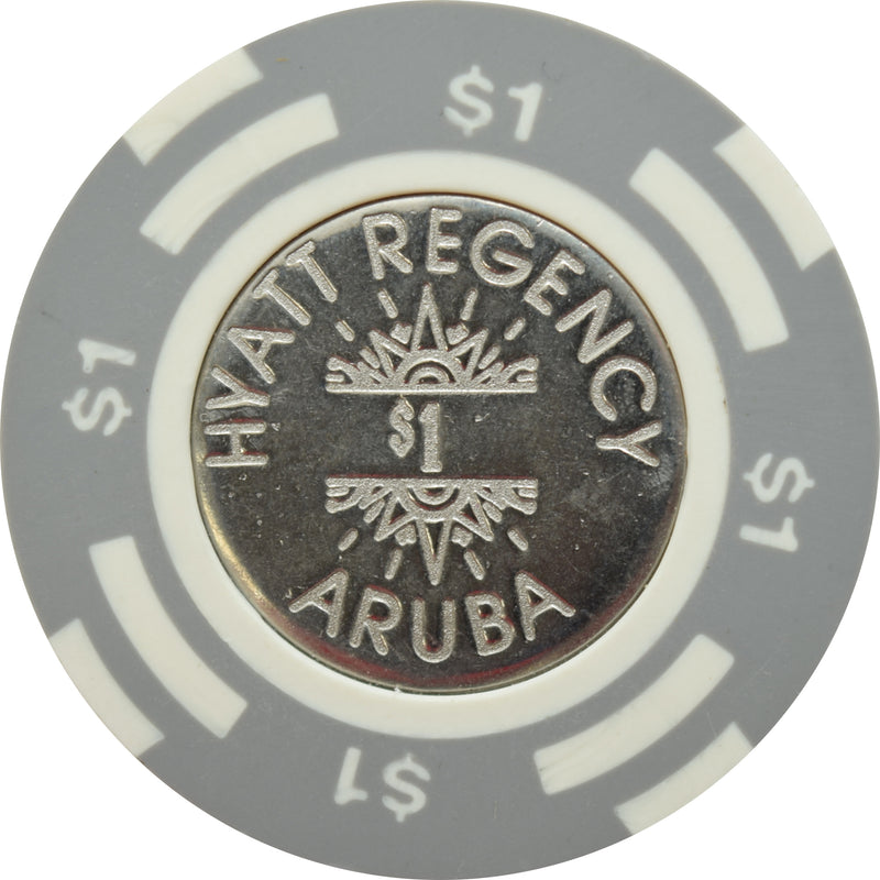 Hyatt Regency Casino Palm Beach Aruba $1 Chip