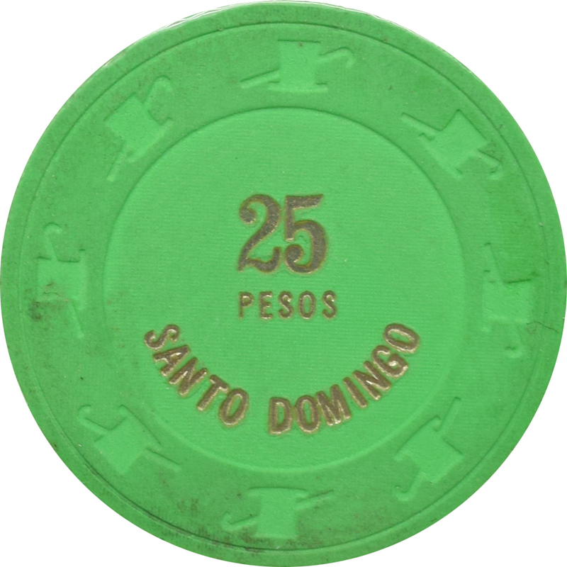 I.M.S. (Dominican Concorde) Santo Domingo Dominican Republic 25 Pesos Chip