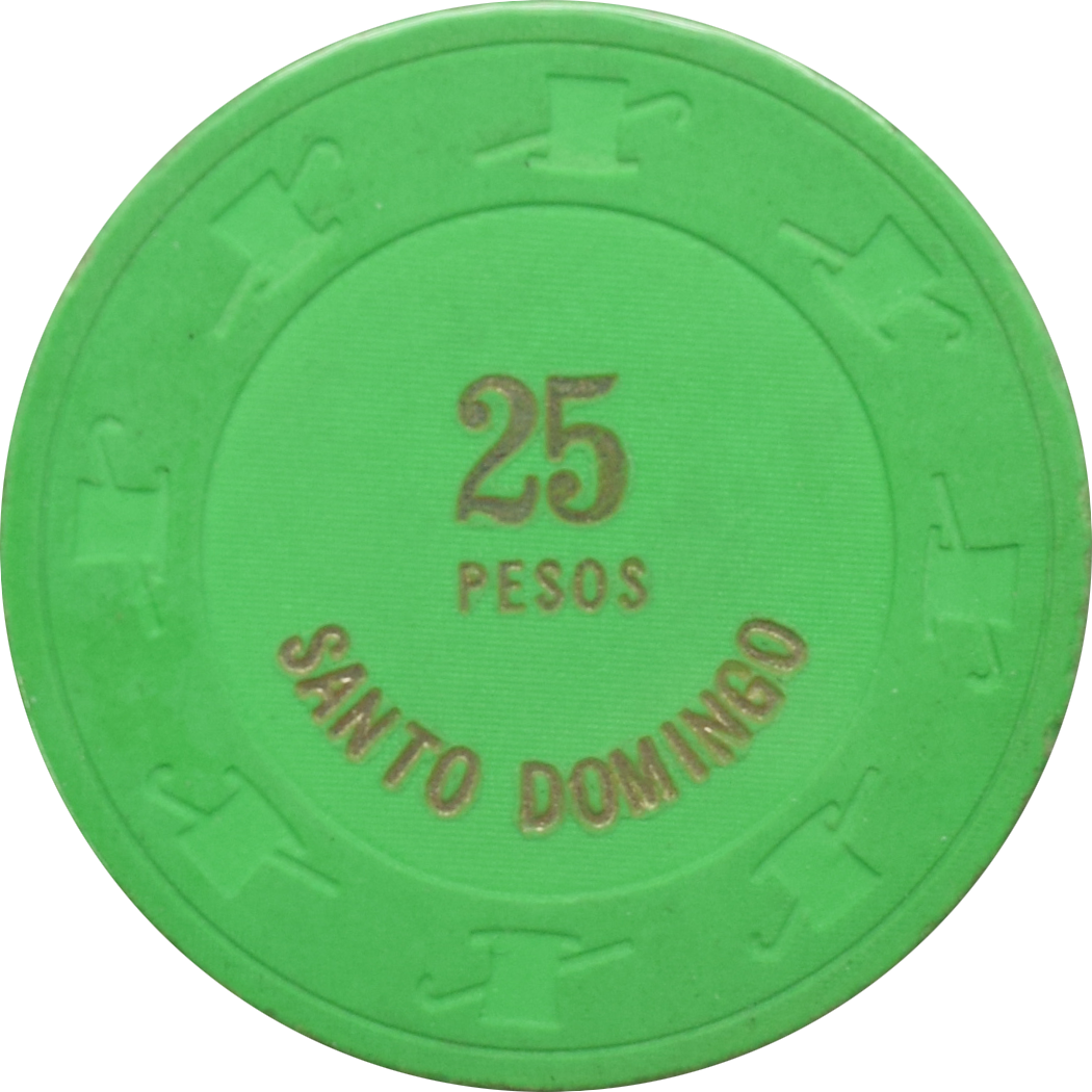 I.M.S. (Dominican Concorde) Santo Domingo Dominican Republic 25 Pesos Chip