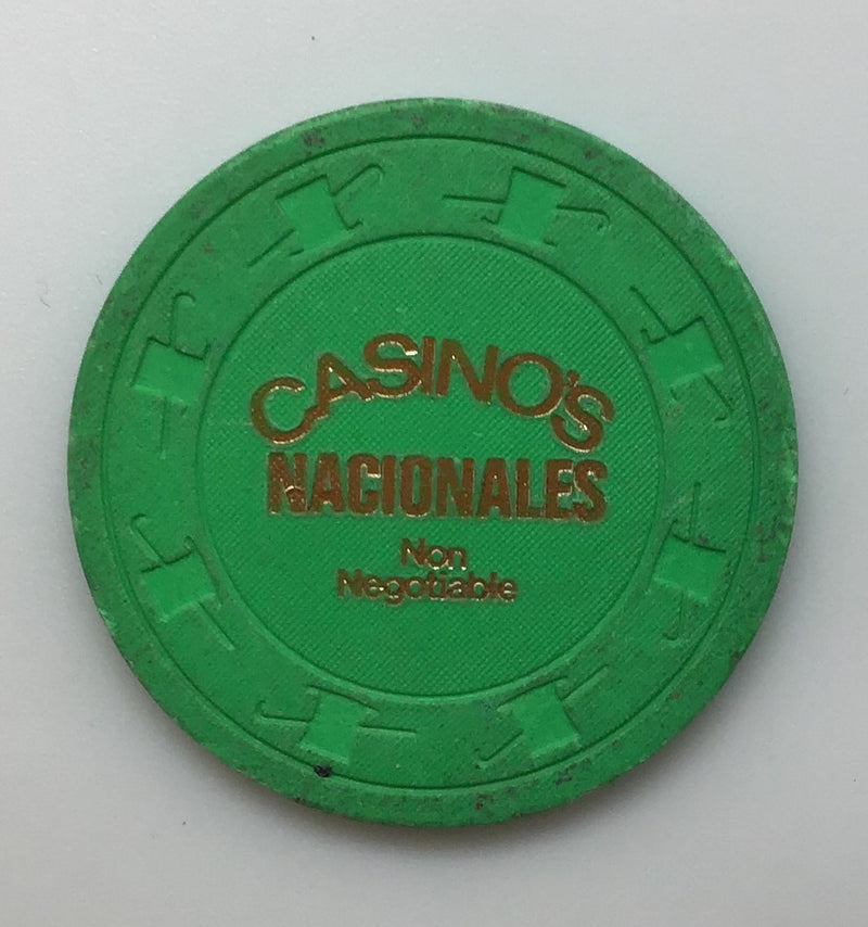 Casino Nacionales Panama City $5 NCV Chip