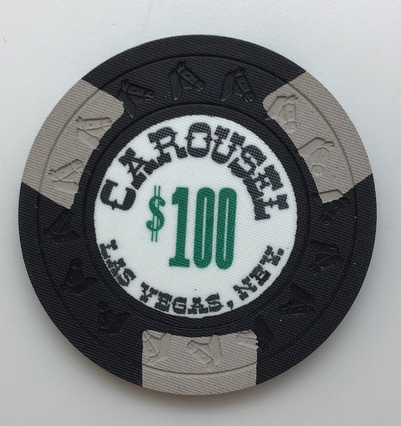 Carousel Casino Las Vegas Nevada $100 Chip 1967