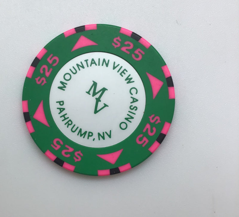 Mountain View Casino Pahrump Nevada $25 Chip 1994