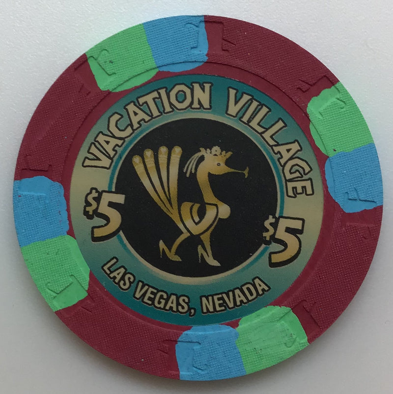 Vacation Village Casino Las Vegas Nevada $5 Chip 2001