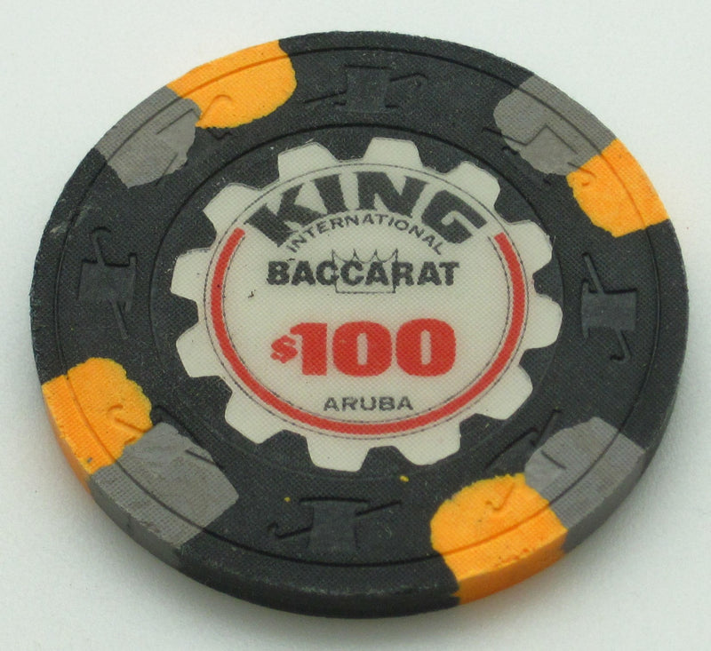 King International Casino Aruba $100 Baccarat Chip