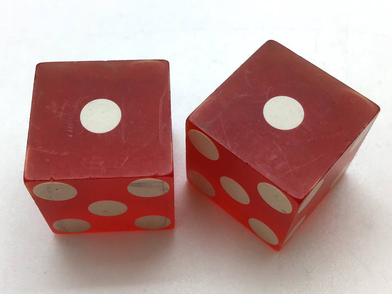 Hotel Nevada Ely Nevada Red Dice Pair Vintage