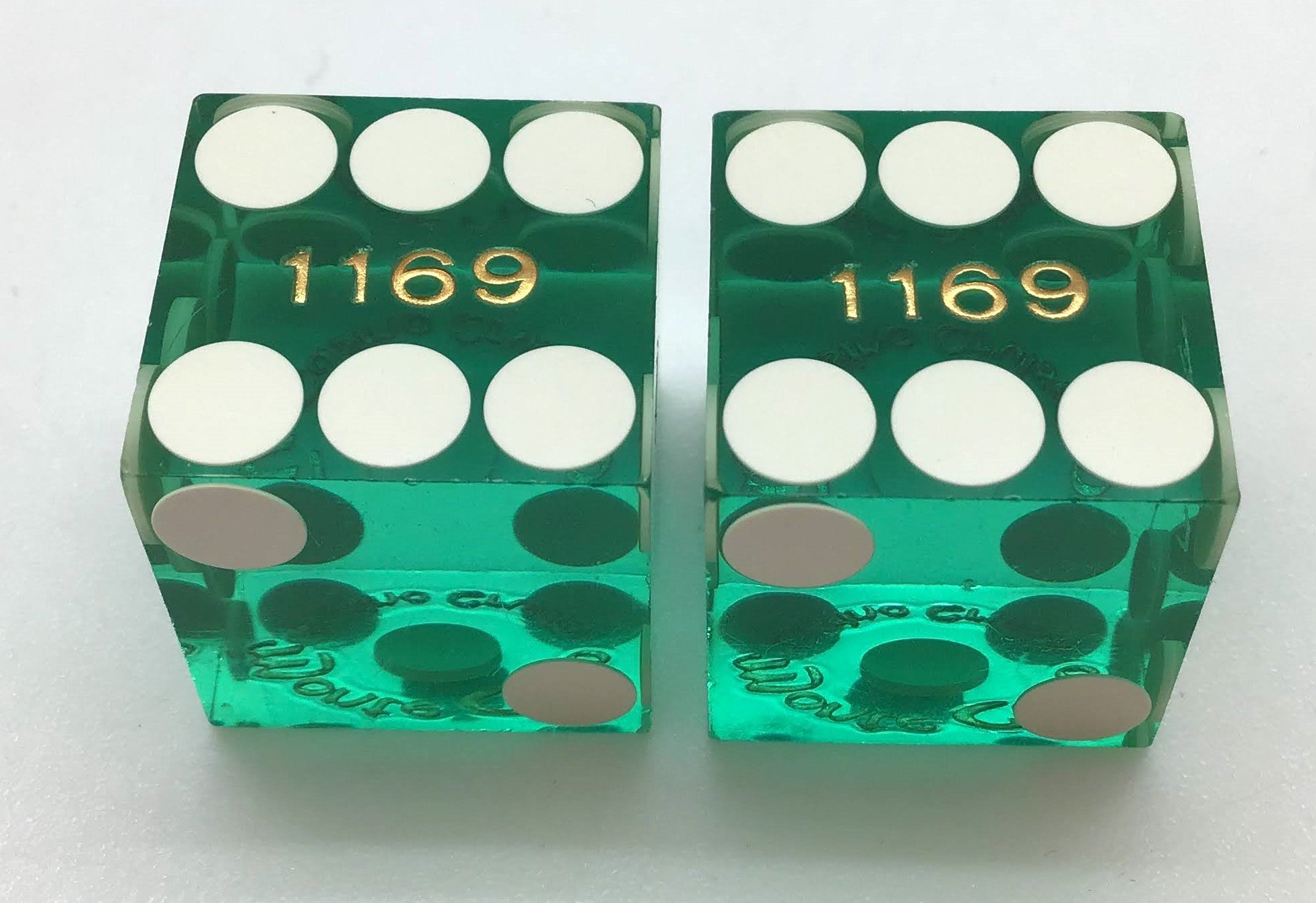 Monte Carlo Las Vegas Nevada Green Dice Pair Matching Numbers