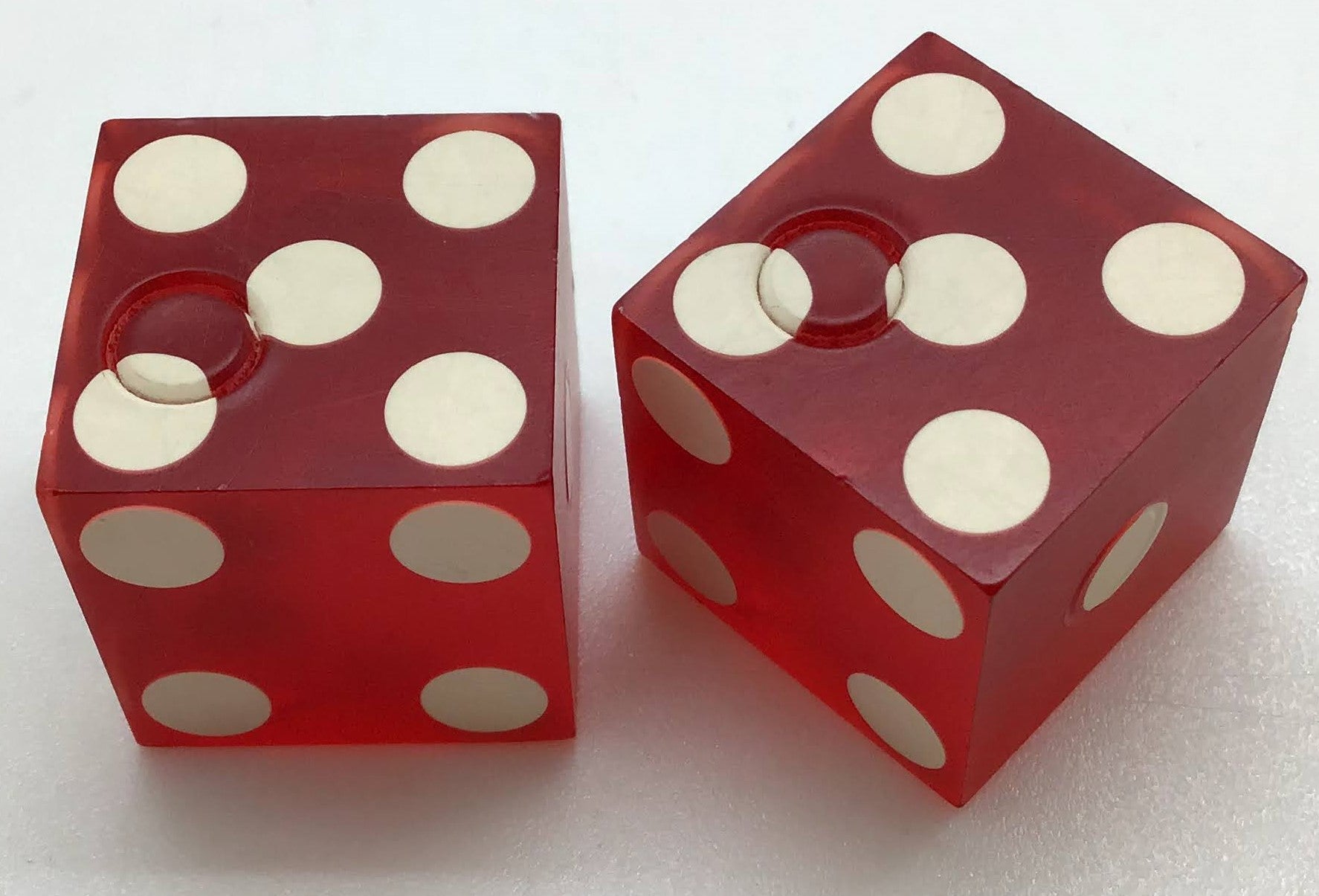 Primm Valley Casino Primm Nevada Dice Pair Red