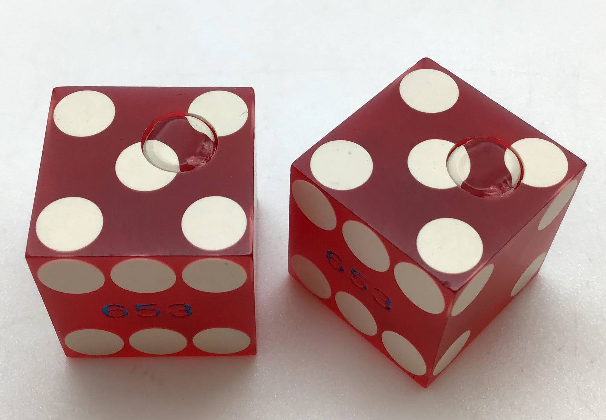 Primm Valley Casino Primm Nevada Dice Pair Red