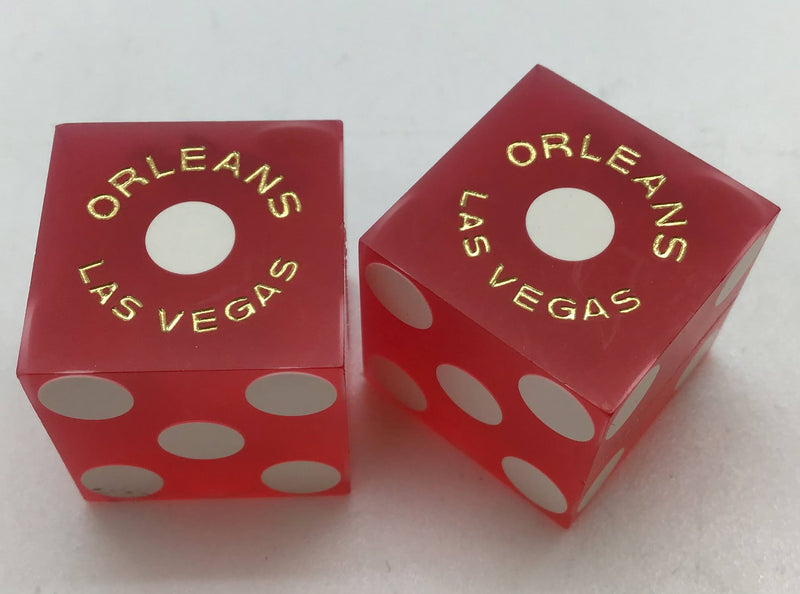 Orleans Casino Las Vegas Used Dice With Matching Numbers, Pair