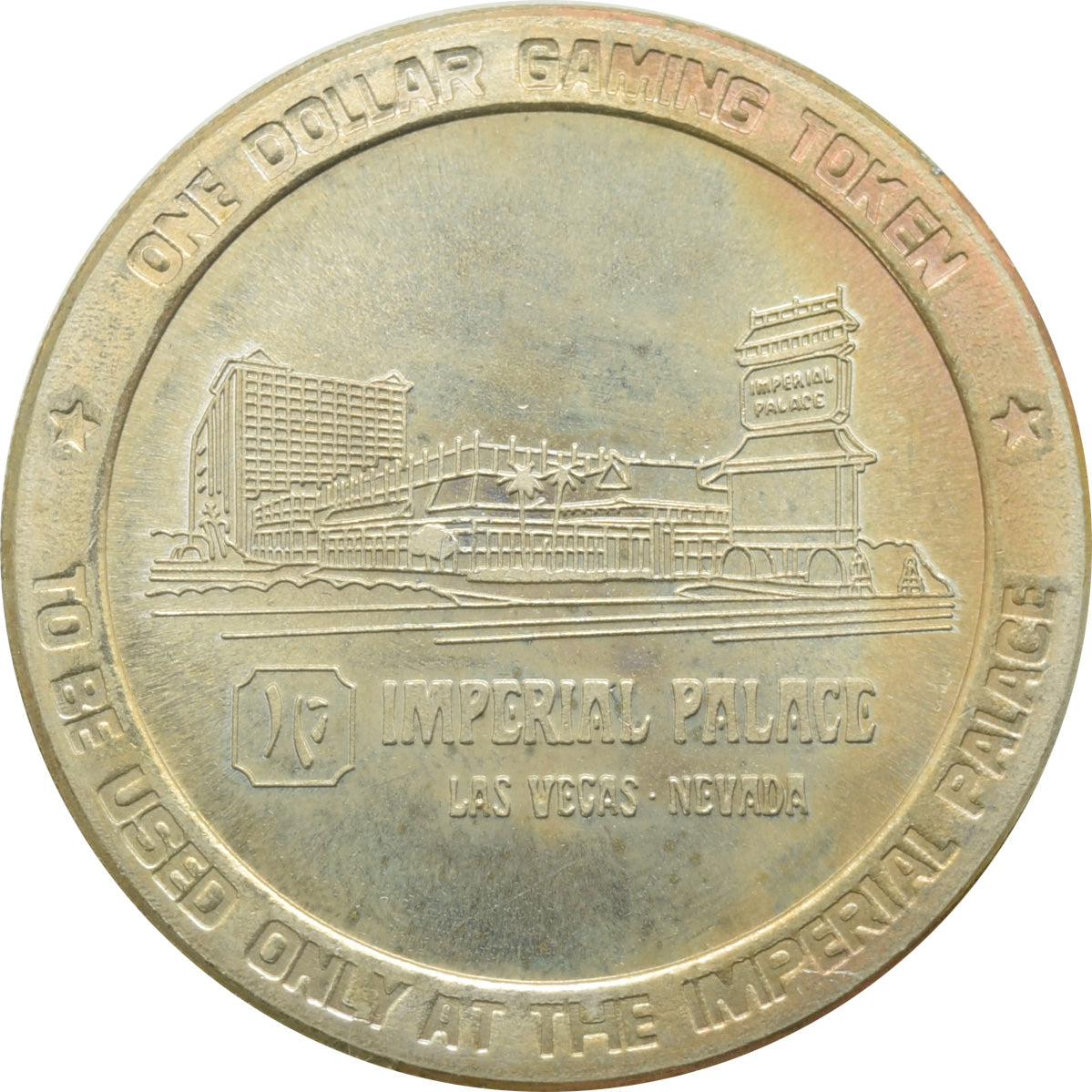 Imperial Palace Casino Las Vegas NV $1 Token 1987