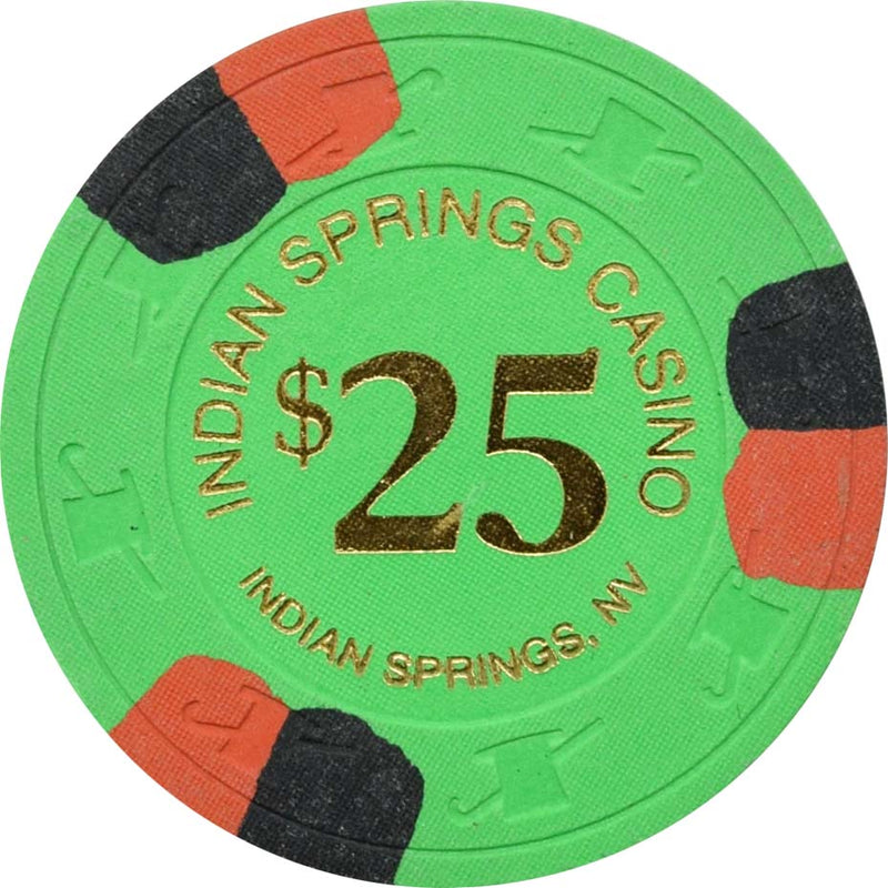 Indian Springs Casino Indian Springs Nevada $25 Chip 1997