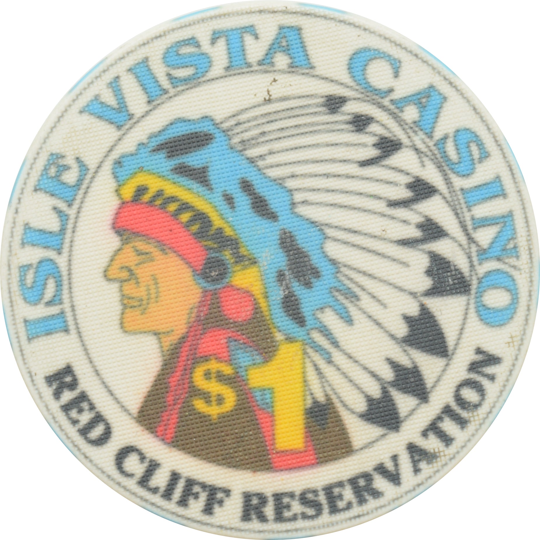 Isle Vista Casino Bayfield Wisconsin $1 Chip