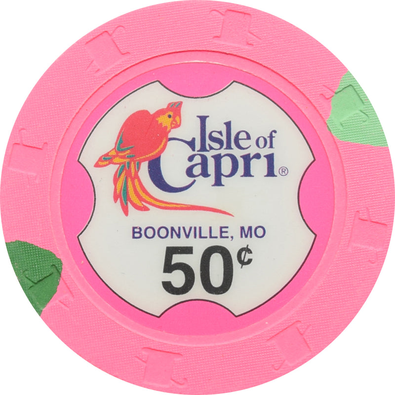 Isle of Capri Casino Boonville Missouri 50 Cent Chip