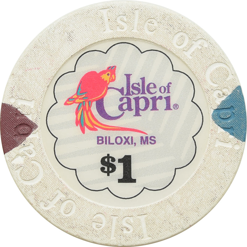 Isle of Capri Casino Biloxi MS $1 Chip