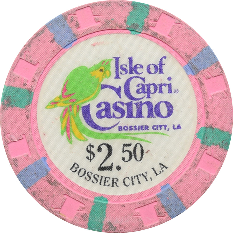 Isle of Capri Casino Bossier City Louisiana $2.50 Chip