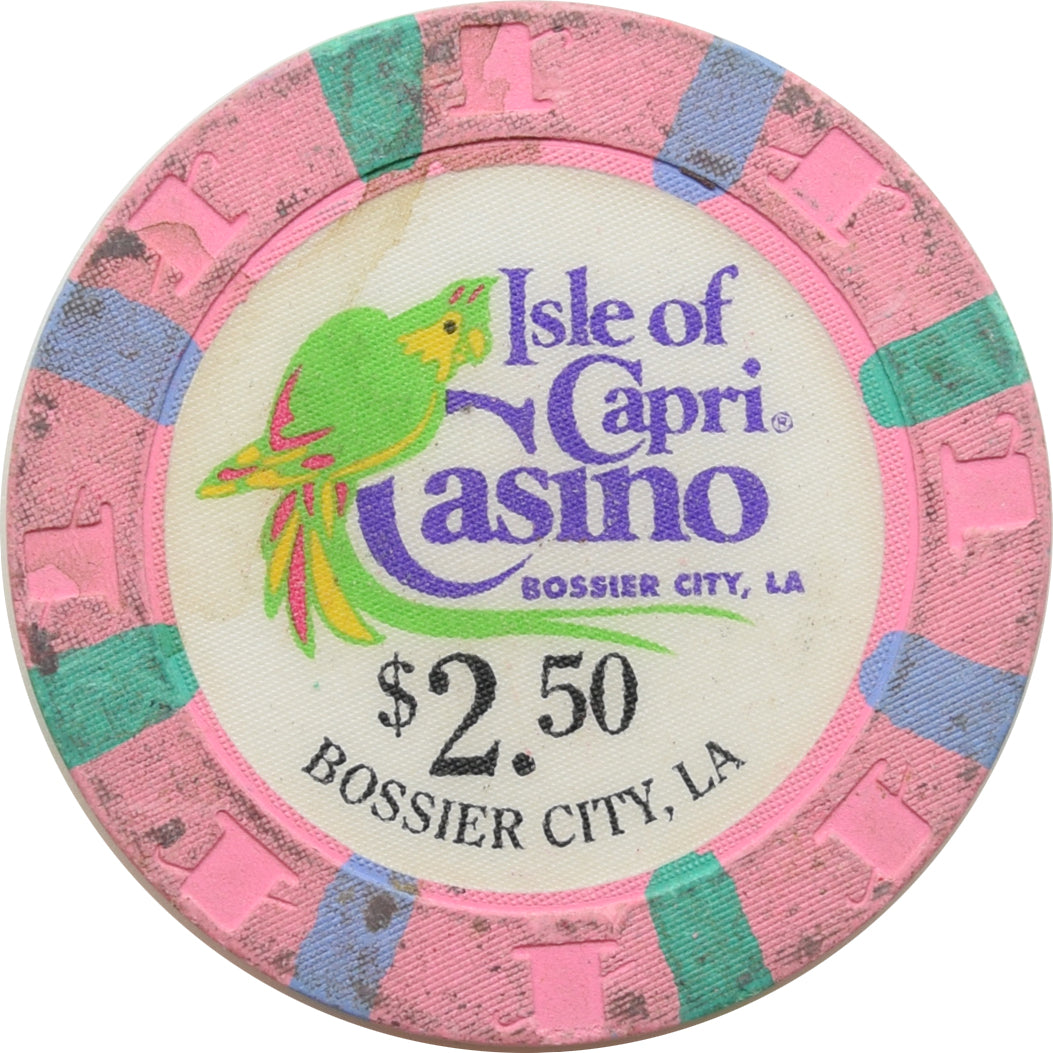 Isle of Capri Casino Bossier City Louisiana $2.50 Chip