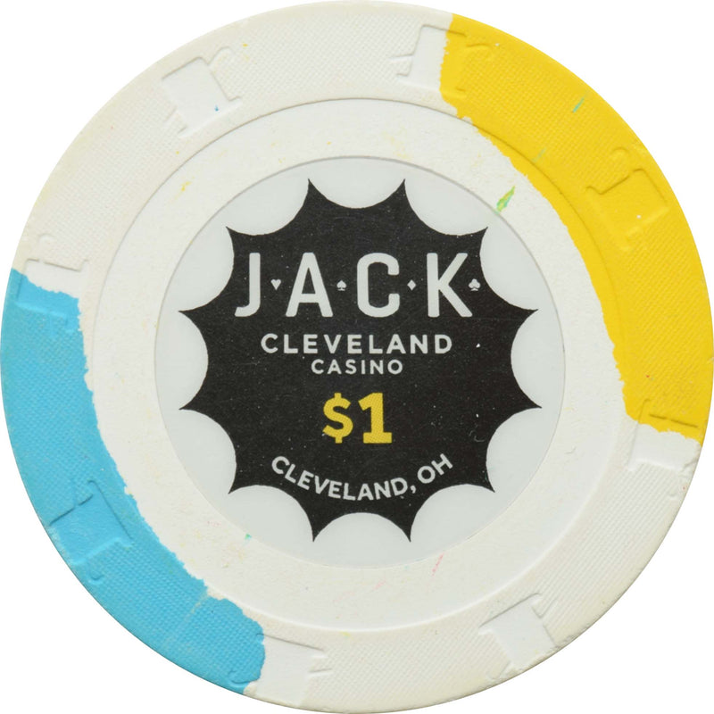 JACK Casino Cleveland Ohio $1 Chip