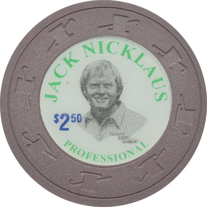Jack Nicklaus $2.50 Paulson Fantasy Chip