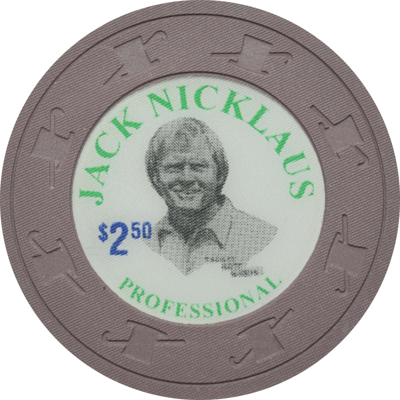 Jack Nicklaus $2.50 Paulson Fantasy Chip