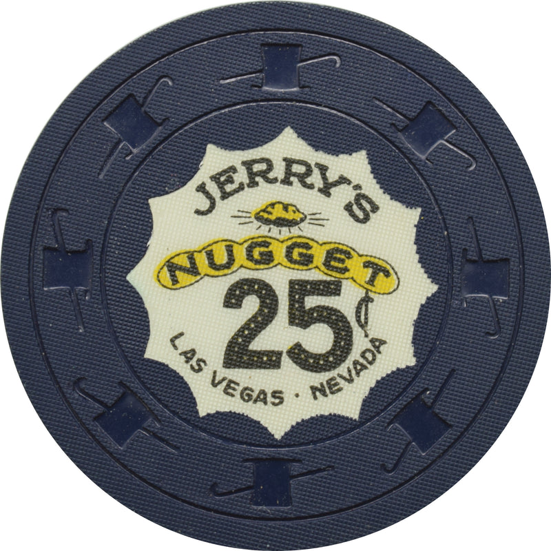 Jerry's Nugget Casino North Las Vegas Nevada 25 Cent Chip 1960s