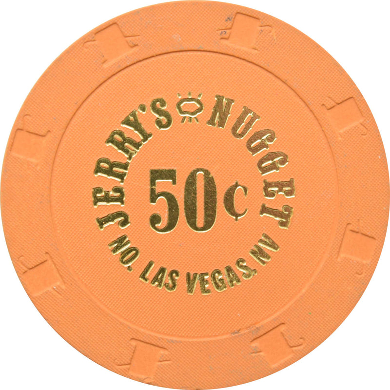 Jerry's Nugget Casino N. Las Vegas Nevada 50 Cent Chip 2020