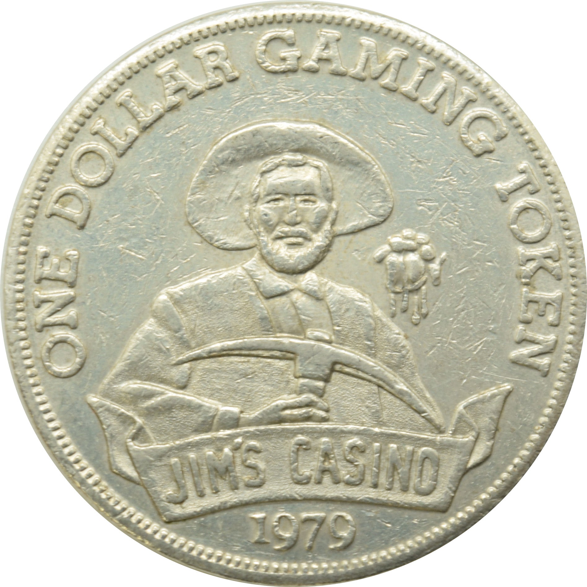 Jim's Casino Wendover Nevada $1 Token 1979