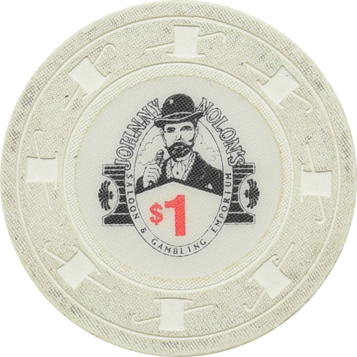 Johnny Nolon's Casino Cripple Creek CO $1 Chip